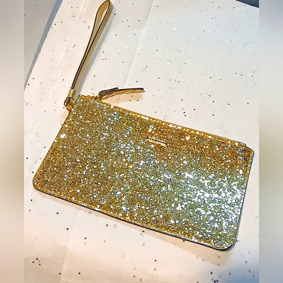 Kate Spade new york Glitter Bug Slim Bee Wristlet - Picture 1 of 16